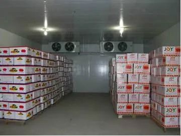 河津保鲜冷库的冻结及冷藏温度